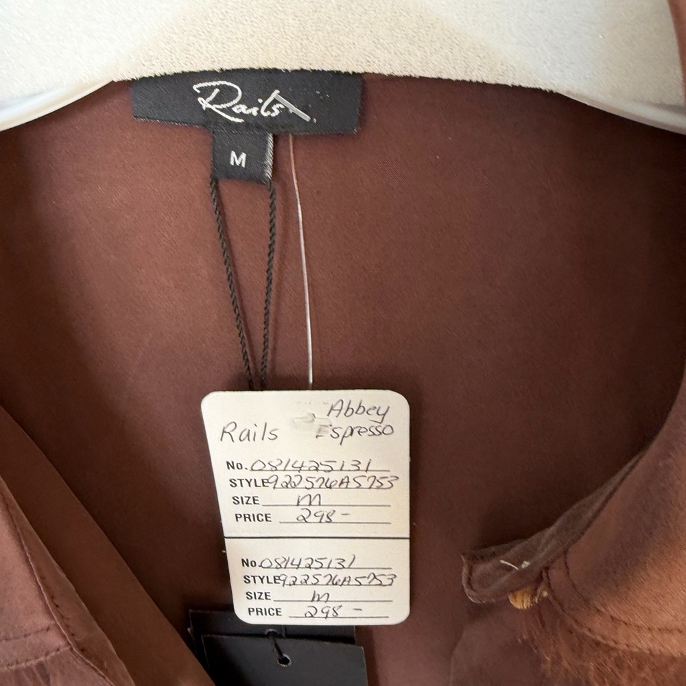 Women's Rails Brown Button-Up Shirt - Picture 2 of 5